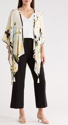 Vince Camuto Pretty Blooms Crinkle Topper in Ivory Neutral at Nordstrom Rack