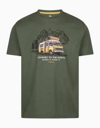 Trespass Mens Trespass Mens Tokso T-Shirt - Green - Size: 40