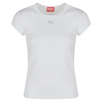 Diesel Dames, Tops, Wit, Maat: L Katoen