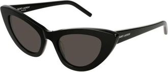 Saint Laurent SL 572 Zonnebril - Dames - Accessoires - Zwart - Maat: 52 MM Polyamide