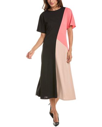 DKNY Dkny A-Line Midi Dress