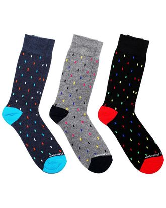 Unsimply Stitched 3-Pack Mens Crew Socks