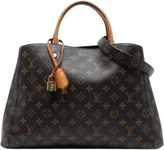Louis Vuitton Pre-owned Handbags, female, Brown, Size: ONE SIZE Pre-owned Vintage Handbag
