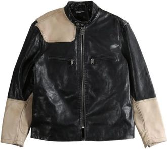 Enfants Riches Deprimes Nurse II Panelled Leather Jacket