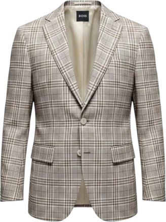 HUGO BOSS Formal Blazers - Heren - Business blazers - Veelkleurig - 2XL - Kostuums