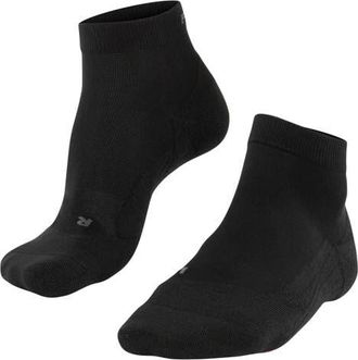Falke GO2 High Ankle Golf Socks for Spiked Shoes in Black at Nordstrom, Size Medium