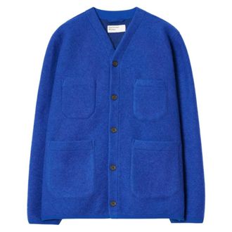 Universal Works Uomo, Maglie, Blu, XS, new
