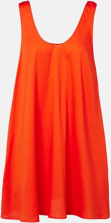 Leset Yoko cotton poplin minidress