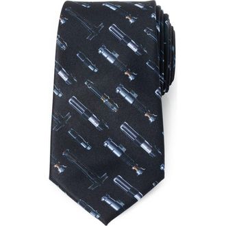 Cufflinks Inc. Star Wars Lightsaber Tie in Black at Nordstrom