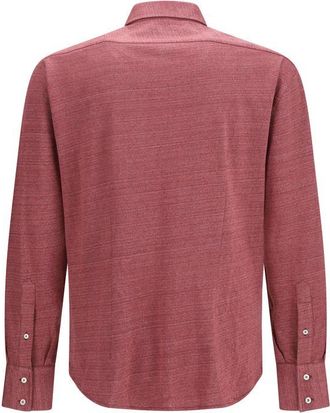 Brunello Cucinelli Mens Multicolor Linen Shirt