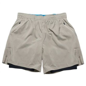 Mizuno Womens Alpha 5 In 2-In-1 Short In Vintage Khaki