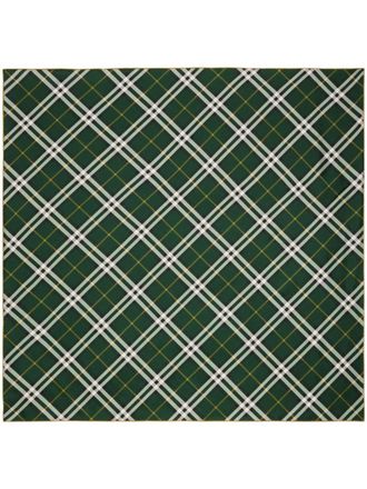 Burberry Foulard a quadri - Verde