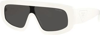 Prada D10S Zonnebril - unisex - Zonnebrillen - Wit - ONE Size - Accessoires