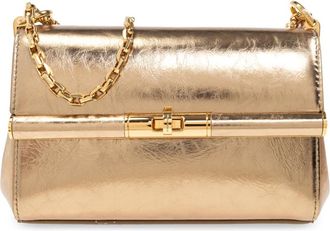 Dolce & Gabbana Schoudertas Marlene Mini - Dames - Schoudertassen - Geel - ONE Size - Leer - Tassen