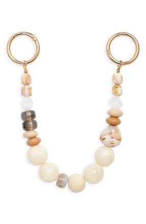 Chelsea28 Beaded Neutral Bag Chain in Neutral Multi- Gold at Nordstrom Rack