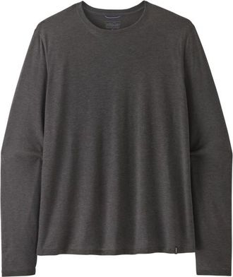 Patagonia Long-Sleeved Capilene Cool Trail Shirt Funktionsshirt f&uuml;r Herren | grau