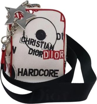 Dior Pre-owned Cross Body Bags, female, White, Size: ONE SIZE Pre-owned Pouch