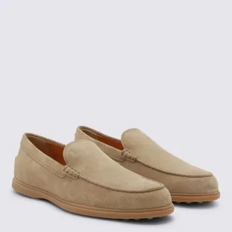 Tod's Mens Flat Shoes Tabacco Chiaro _cover Le Sole El