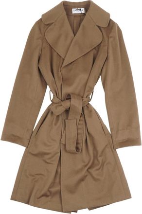 Saulina Milano Belted Coats, female, Beige, Size: 2XS Annarosauc091Z Belted Coat