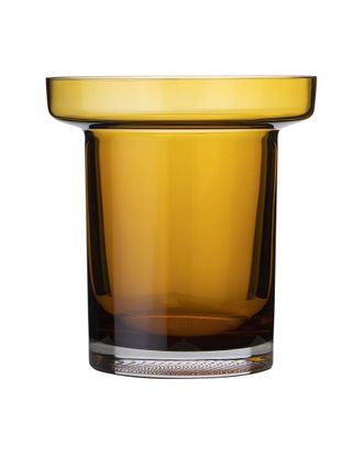 Kosta Boda Handmade Limelight Low Vase