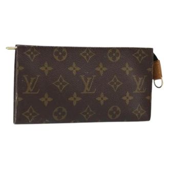 Louis Vuitton Pre-owned Clutches, female, Brown, Size: ONE SIZE Pre-owned Monogram Accessory Pouch