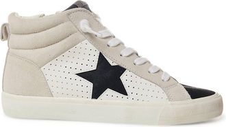 Vintage Havana Womens Thalia Mid Top Sneaker In Black White
