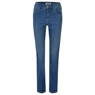 Angels Dames, Jeans, Blauw, Maat: M Katoen