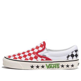 Vans Slip-On 98 DX White Red Black VN0A7Q58Y52