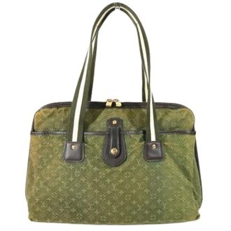 Louis Vuitton Pre-owned Shoulder Bags, female, Green, Size: ONE SIZE Pre-owned Monogram Mini Shoulder Bag