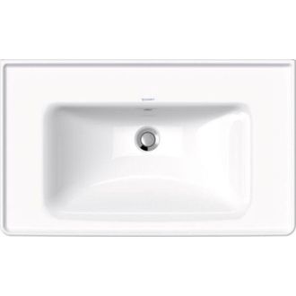 Duravit Duravit - Lavabo D-neo, 800x480mm, Sin Agujero Para Grifo, Con