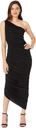 Norma Kamali Diana Gown Womens Dress Black : XS (Womens 2), Polyester/Spandex