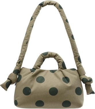 &Ouml;lend Mini Ona Soft Bag - Dames - Handtassen - Groen - ONE Size - Nylon - Tassen