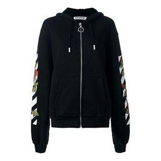 Off-white (WMNS) Off-White Flowers Printed Black OWBB011F161921281088