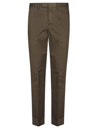 Pantaloni Torino Satin Stretch Trousers With Tailored Fit And Minimalist Design
