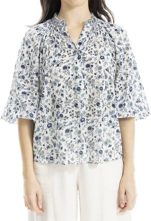 Max Studio 3/4-Sleeve Blouse