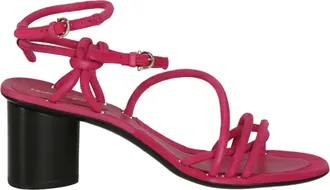 Ferragamo Augusta 60 Suede Sandals
