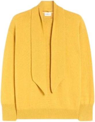 Marella Giochi Pullover - Knitwear - Mujer - Amarillo - L