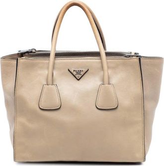 Prada Pre-owned Prada Glace Calf Twin Pocket Double Handle Satchel Ladies UR7WWDLKBMAPMVHJ