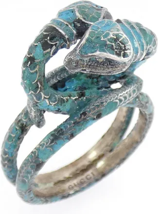 Gucci Silver 925 Band Ring (Pre-Owned)