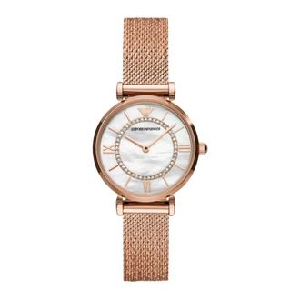 Armani Accessoires, Dames, Roze, ONE Size, Quartz Watch Ar 11320