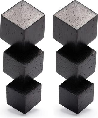 Monies Orecchini con pendente - Nero