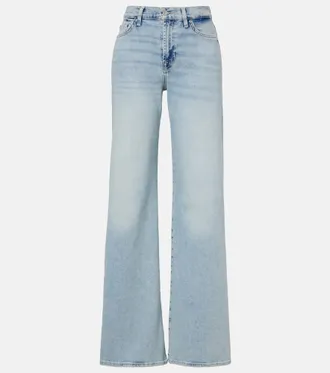 7 For All Mankind Lotta wide-leg jeans
