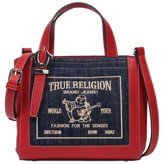 True Religion Arvin Buddha Motif Crossbody Tote