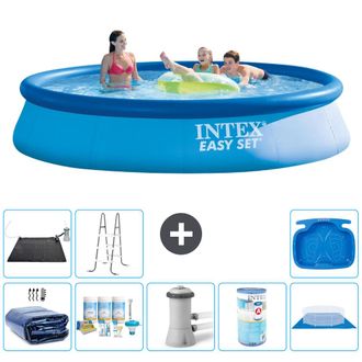 Intex Piscina Easy Set Redonda - 396x84 Cm - 7-piezas S40702