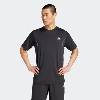 adidas T-Shirt ADIDAS PERFORMANCE TECH APP GF TEE, Herren, Gr. XXL, schwarz, Obermaterial: 100% Polyester, Shirts T-Shirt, leichtes Obermaterial aus Polyeste