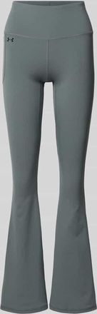 Under Armour Flared Fit Leggins mit breitem Bund Modell Motion in Dunkelgrau, Gr&ouml;&szlig;e XL