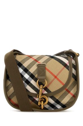 Burberry Beige B Clip Mini Crossbody Bag