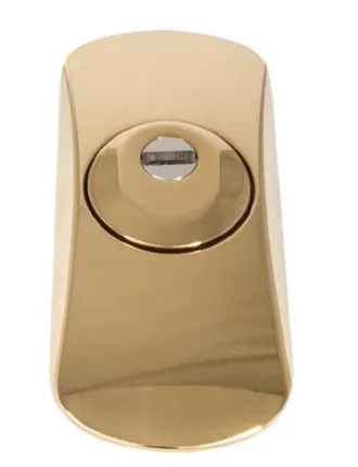 Lince Escudo Cilindro 163x70mm Acero Oro