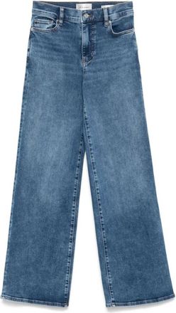Frame Denim Le Slim Palazzo - Dames - Loose Fit Jeans - Blauw - W31 - Katoen - Jeans