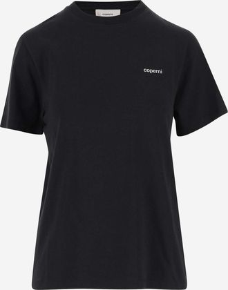 Coperni Black LOGO T-SHIRT